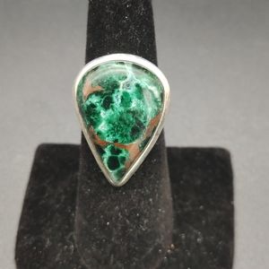 Chrysocolla Silver Ring💎